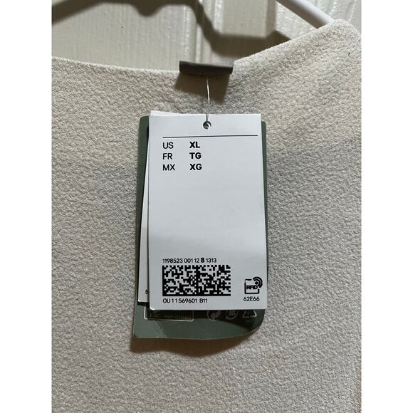 NWT - H&M Cream Dress size XL - Picture 1 of 8